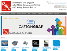 Tablet Screenshot of pmcgroup.co.za